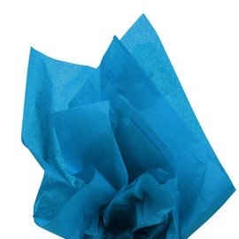 JAM PAPER Tissue Paper - Bright Blue - 10 Sheets/Pack