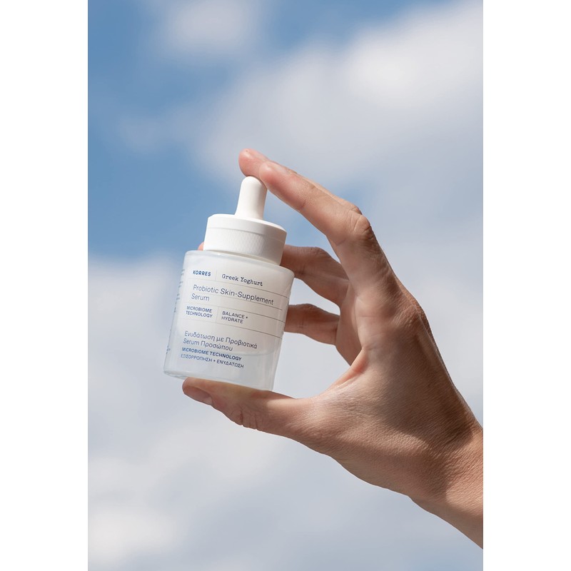 KORRES GREEK YOGHURT Nourishing Probiotic Face Serum Dermatologically Tested 30ml