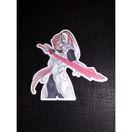 Valkyrie Yuna Edens Zero Glossy Sticker Anime Waterproof!