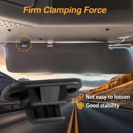 FUSCH 2PCS Sun Visor Retainer Clips Compatible with Freightliner Cascadia 2009-2020 Freightliner M2 106 2008-2020, 2022 Replace#: 18-36267-000