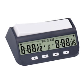 Chess Clock Digital Timer - Professional Tournament with Delay/Countdown, Portable Digital Chess Timer for Board Games