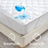 BedGrip Mattress Protector Waterproof – Square Grid Pattern with Elastic