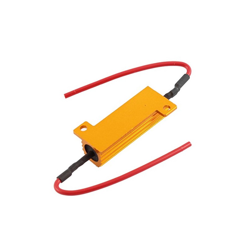 sourcing map 2PCS 50W 8 Ohm Load Resistor Fix Hyper