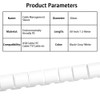 COOYA Cable Management Sleeve Cord Organizer Concealer for TV/Computer/Office, 60