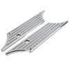 XFMT Chrome Billet Saddlebag Latch Cover For Harley Road King