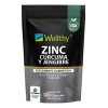 Zinc, Curcuma Y Jengibre 120 Caps Wellthy