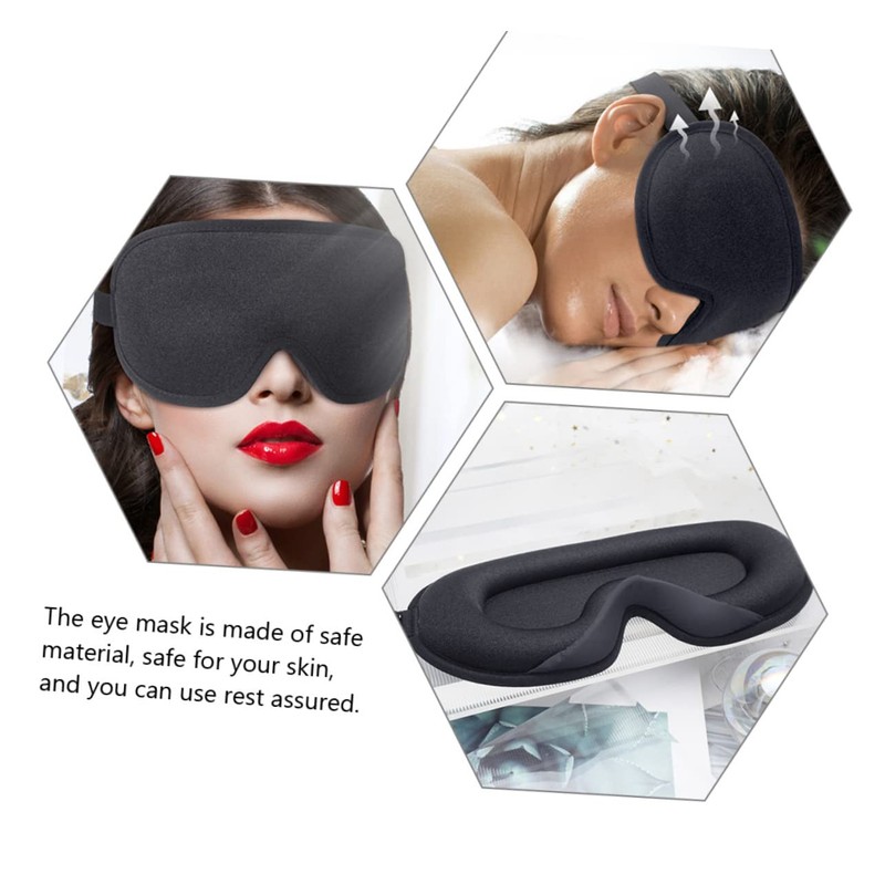 TOVINANNA Comfortable Sleep Eye Mask for Men and Women Blindfold