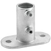 Global Industrial 1-1/4" Size Rail Flange Pipe Fitting (1.72" Fitting