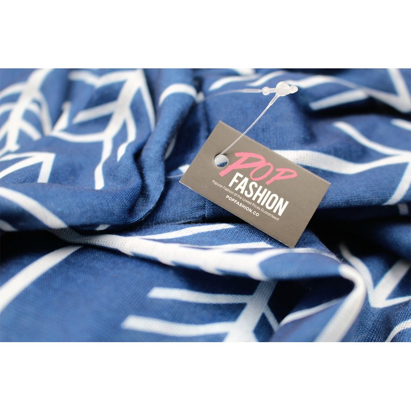 Womens Flecha Patterned infinity bufanda con cierre bolsillo, verano moda