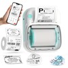 Portable Sticky Label Printer, Wireless Small Label Printer, Portable Thermal