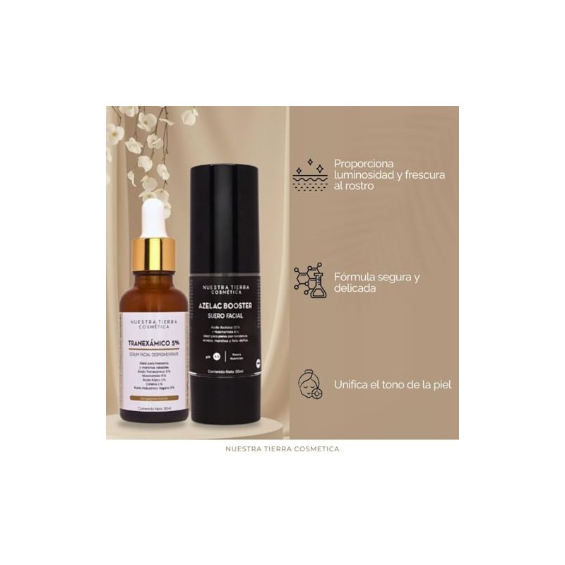 Nuestra Tierra Cosmética Kit Facial Despigmentante