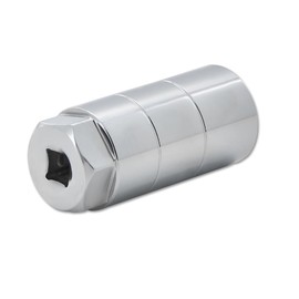 Tecledsn Oil Pressure Sensor Socket, Oil Pressure Sending Unit Socket, 1 1/16" Socket Switch Fits 3/8" Drive or 1 1/8" Hex Wrench, Disassembly Tool for Quick Removing Oil Sending Unit (White)