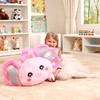 IKASA Giant Axolotl Stuffed Animal Plush Toy,Large Big Jumbo Soft
