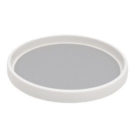 OVBOVA Lazy Susan Turntable Fridge Organiser 30 cm Kitchen Spice Rack Spice Organiser 360 Degree Kitchen Rotatable Rotating Organiser for Cabinet Base Cabinet Sink Dressing Table