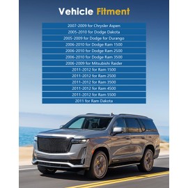 ECCPP Transfer Case Motor Fit for 2007 2008 2009 Chrysler Aspen 2007 2008 2009 Dodge Durango 2008 2009 Mitsubishi Raider 2011 Ram Dakota 5143477AA Transfer Case Shift Encoder Motor