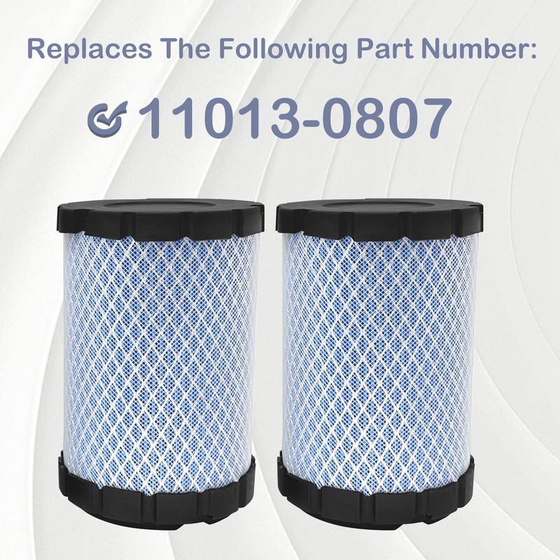 2PCS 11013-0807 Air Filter Compatible with Kawasaki FT691V FT730V FT730