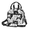bassyil Cat Insulated Lunch Bag Reusable Lunch Box With Adjustable