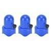 10Pcs Trampoline Enclosure Pole Cap with Screw Thumb Safety Rail