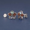 925 Sterling Silver Koa Wood and Abalone Shell Hawaiian Mauka