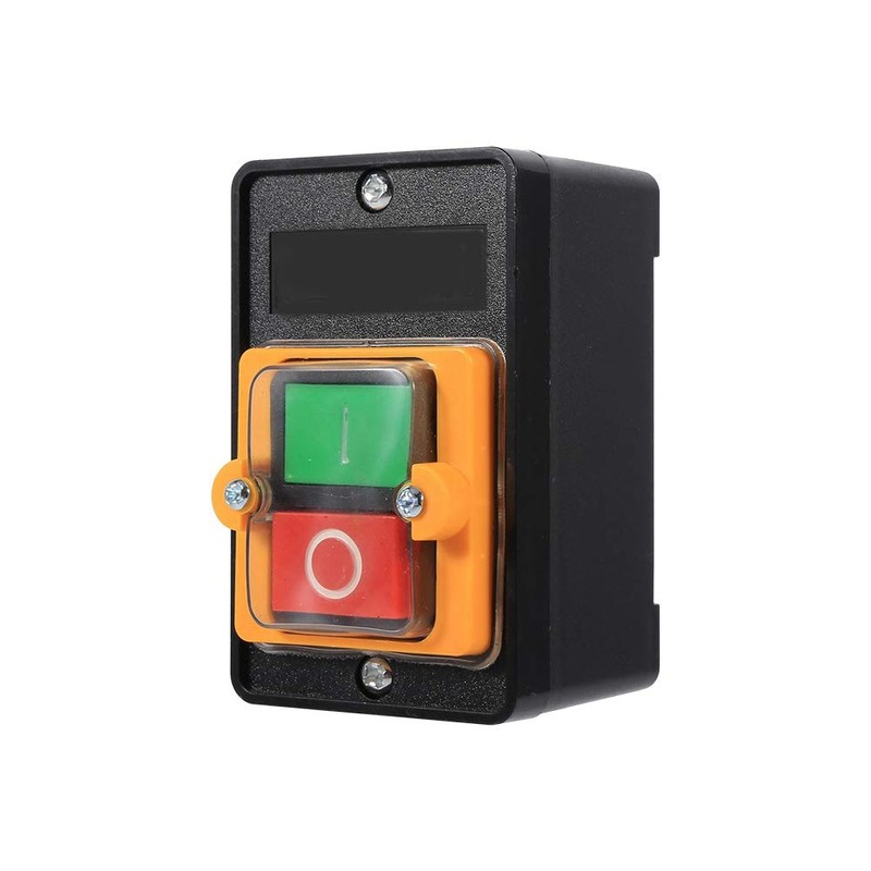 EVGATSAUTO Waterproof Switch, On/Off Waterproof Push Button Switch Tools for