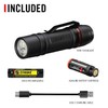 Coast PX9R Rechargeable LED Flashlight with Dual Optic Lighting, Pocket