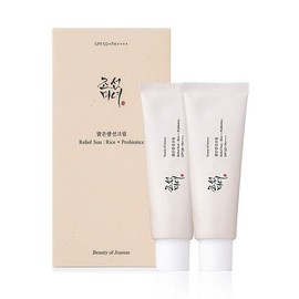 PLUS Beauty Joseon Relief Sun: Rice + Probiotics Set(Pack Of 2, 50ML each) FREE SHIP