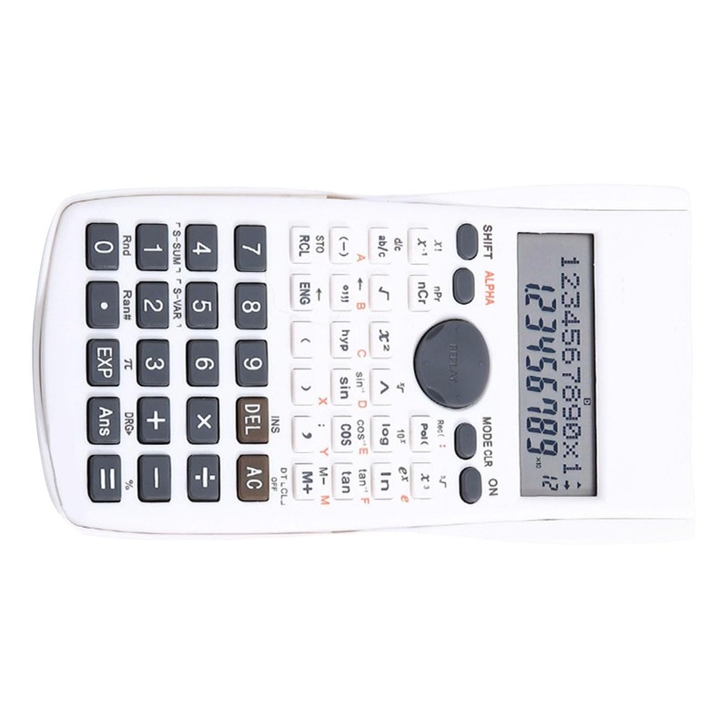 Scientific Calculator, 12-Bit Maths Calculator with 240 Functions, Large Display,