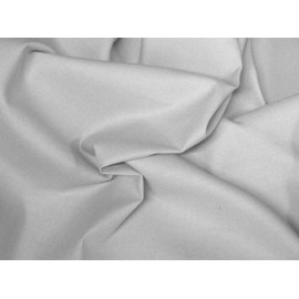 White Cotton Fabric 45" Wide by The Yard