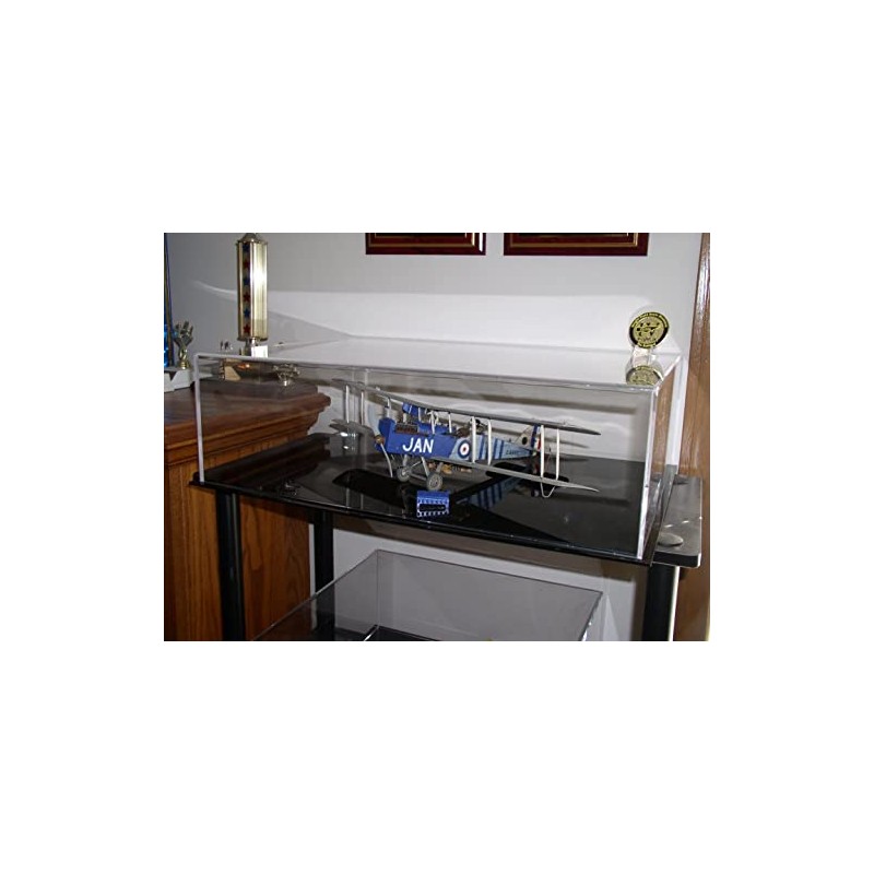 Better Display Cases Clear Acrylic Model Plane 20" x 14"