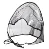 La Mart Women's Rain Bonnet With Full Cut Visor &
