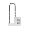 Combination Padlock, Adjustable Long Padlock 4 Digit Password Heavy Duty