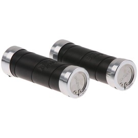 Brooks Slender Leather Grips Gripshift Bicycle Handlebar Grips Short/Short, Blg4, Colour Black