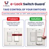 Switch Guard with Easy ON/OFF Push Button Activation | Made
