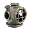 Aquarium Helmet Ornament Simulation Toxic Free Hideout House Resin Fish
