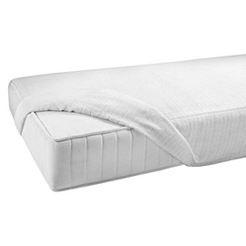 Gabel - Bianco Jersey and Cotton Mattress Protector 90 x 200 x 0.5 cm