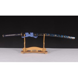 Lyuesword Katana Sword Handmade T10 Steel Clay Tempered Real Hamon Razor Sharp Battle Ready Sword