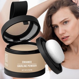 Root Powder for Hair - Root Up Hair Shadow Powder with Applicator | Waterproof Hair Shading Concealer for Gray Coverage, Fine, Thinning Hair