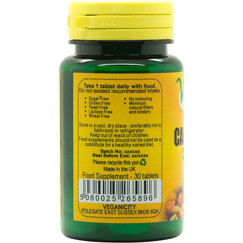 Veganicity Calcium Extra : Joint & Bone Health Supplement :