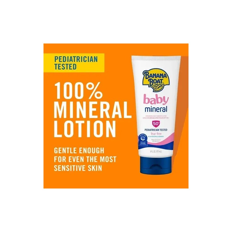 Baby Mineral Enriched Sunscreen Lotion 50