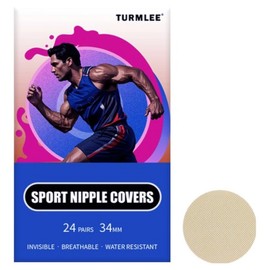 Kelbon Sports Men's Nipple Cover Nipple Patch Close-fitting Skin Color, 48 Pieces / 켈본 스포츠 남성용 니플커버 니플패치밀착 스킨컬러, 48개
