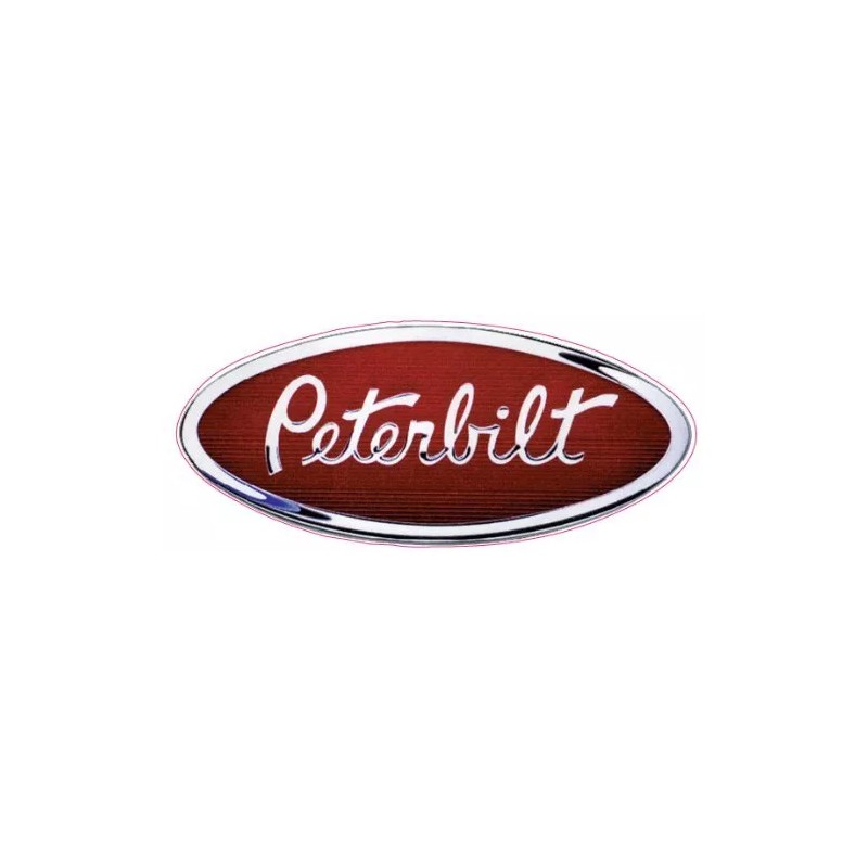 American Peterbilt Badge Decal - 5" x 2.5"