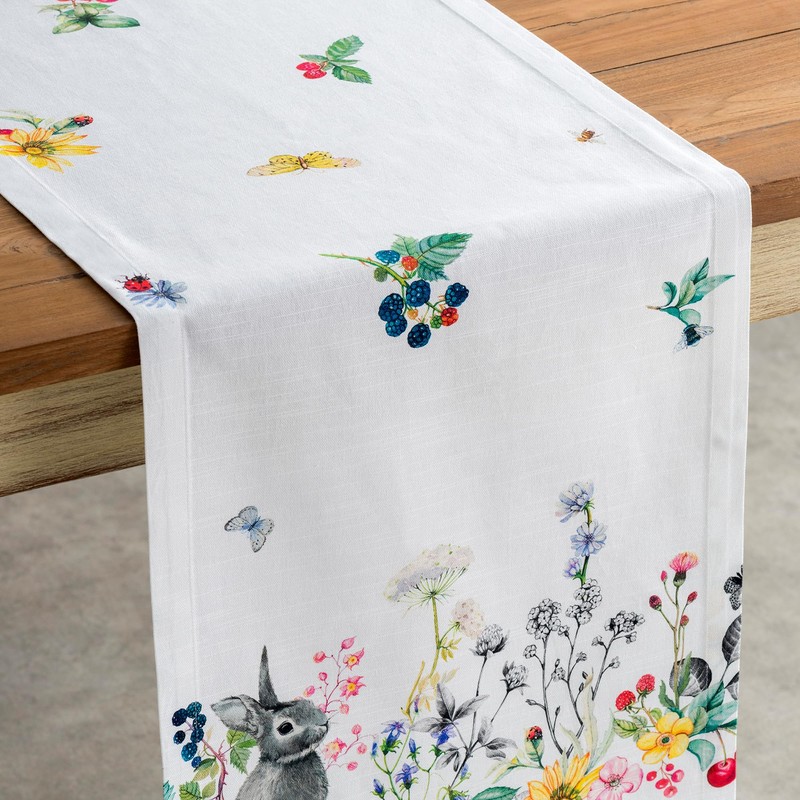 Maison d' Hermine Table Runner 100% Cotton Single Layer Table