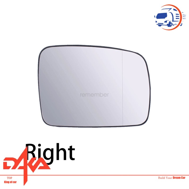 Unbranded New RH Passenger Side Mirror Glass with Heated Fit