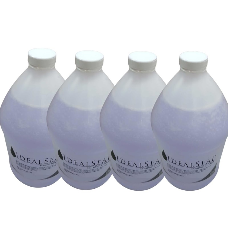 IDEALSEAL PB 608-0 E-Z Seal Sealing Solution, 64 oz, Clear,