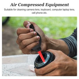 IWOWHERO 2pcs Portable Camera Air Blower Cleaning Tool for DSLR Lenses Keyboards and Screens Ergonomic Design Durable Material Colors