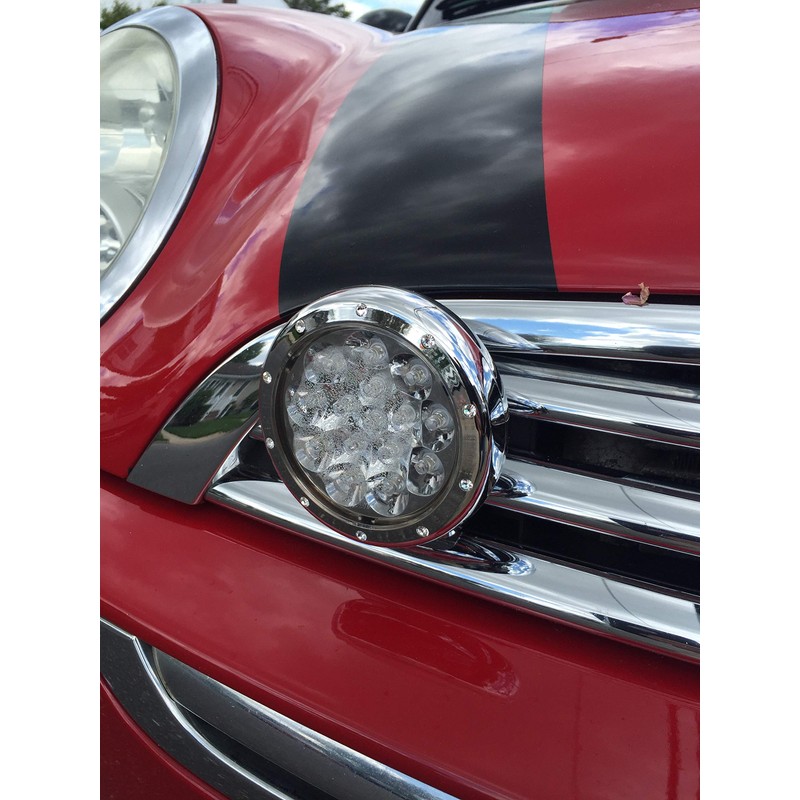 Blinglights Brand Blue LED Auxilliary Grill Lights compatible with Mini