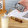 Jet Torch Lighter, Butane Refillable Lighter with Punch, Candle Long