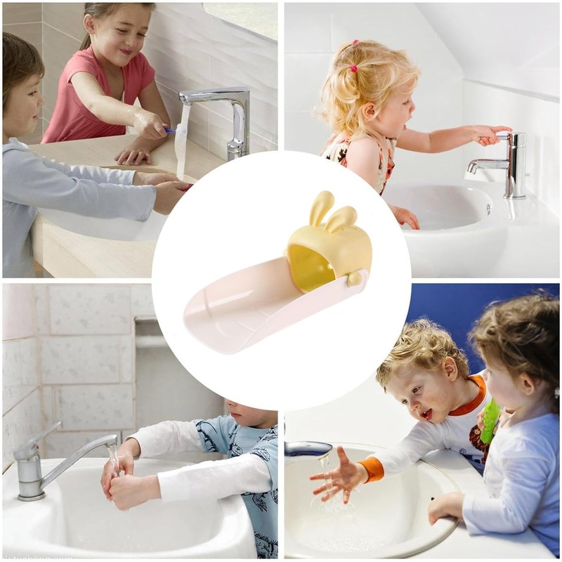 WADY 1 Piezas Extensor de Grifo para Niños,Faucet Extender for