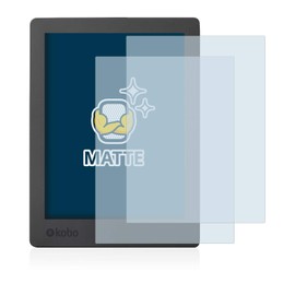 brotect Screen Protector Anti-Glare compatible with Kobo Aura H2O Edition 2 (2 Pack) Screen Protector Matte, Anti-Fingerprint Protection Film
