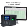 Intelligent Biometric Fingerprint Password Attendance Machine Employee Checking-in Recorder 2.4